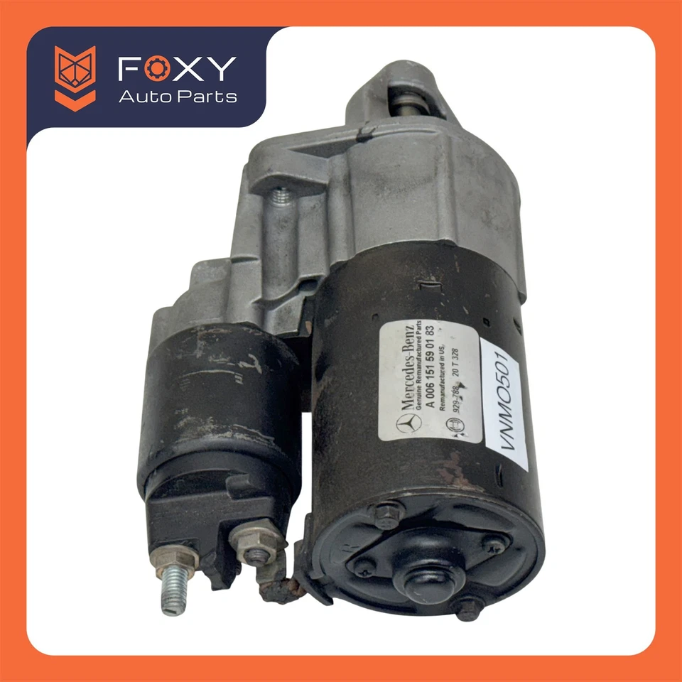 06-13 Mercedes GL ML500 E350 C300 S550 CL550 Motor de arranque Bosch OEM Foto 2 de 4