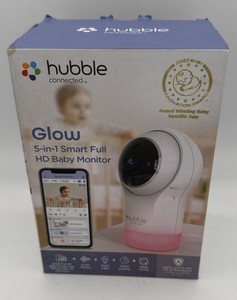 Hubble Connected Nursery Pal Glow, Smart HD Baby Monitor Camera W/ Night Light™