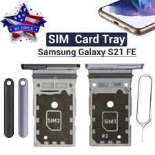 SIM Card Tray Holder with Pin Replacement For Samsung Galaxy S21 FE 5G SM-G990U