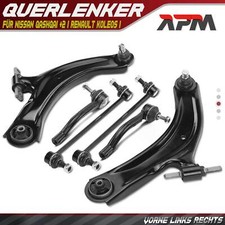6X Bras De Suspension Avant Pour Nissan Qashqai +2 I J10 Renault Koleos I HY