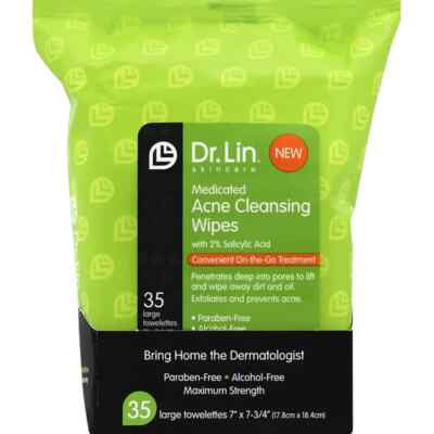 Dr. Lin Medicated Skin Acne Cleansing Wipes