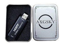 AXGSKY HDMI Video Capture, High Definition 1080p, NEW sealed