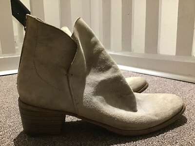 vero cuoio Damen Stifelette Gr. 40 hellbeige