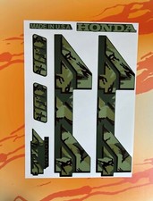 TRX 300 Fender Decal Set TRX300FW TRX300 Fourtrax Green Camo