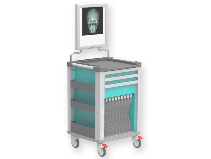 COMPACT KART 2 VIEWER - turchese