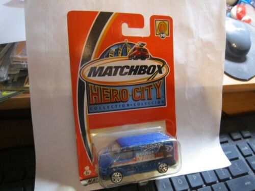 2002 MATCHBOX HERO CITY - #50 FORD TRANSIT VAN - Picture 1 of 3