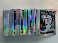 *PICK YOUR CARD* 2024 Panini USA Baseball Stars & Stripes SHIMMER parallel