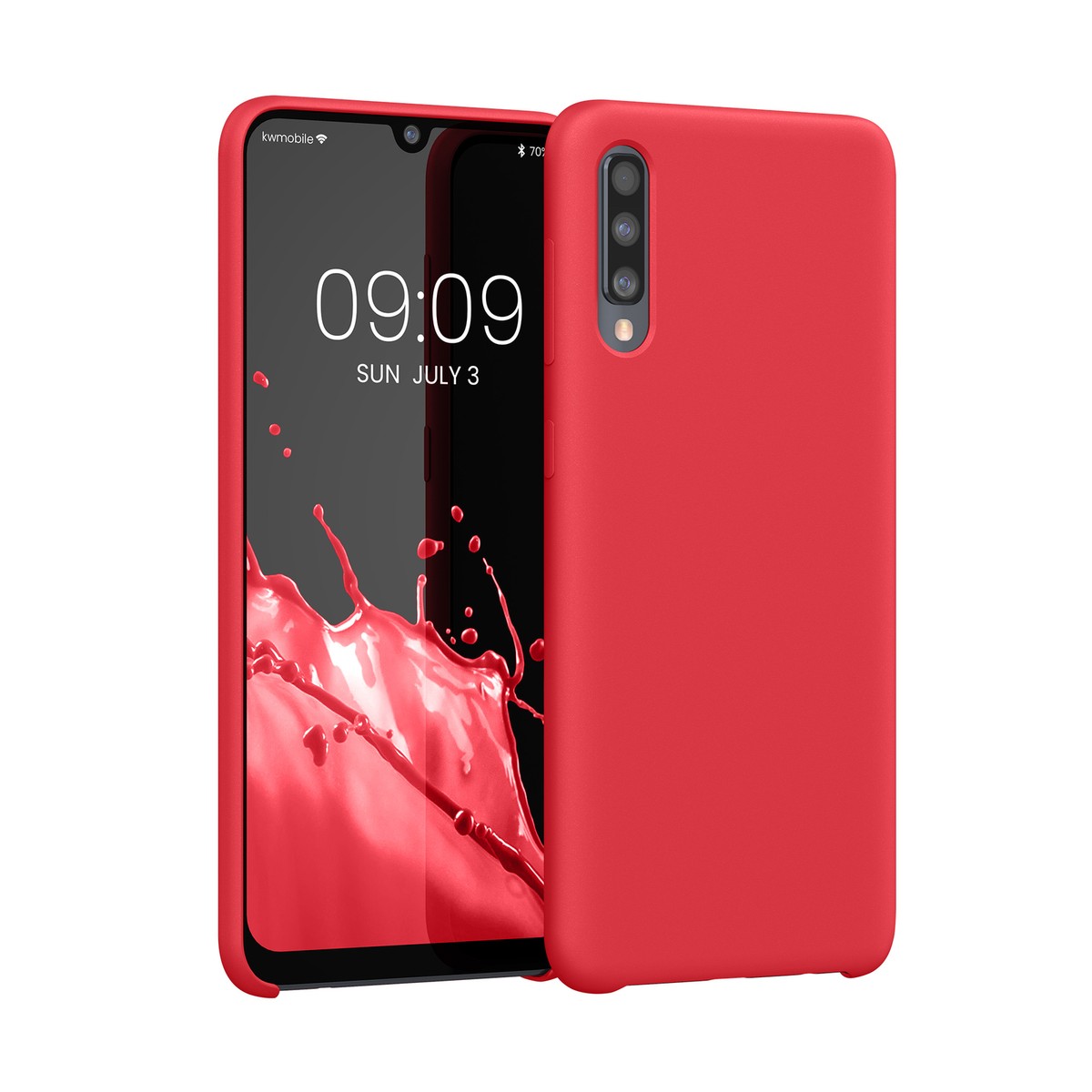 Silicone Case for Samsung Galaxy A50 TPU Rubberized Cover UK