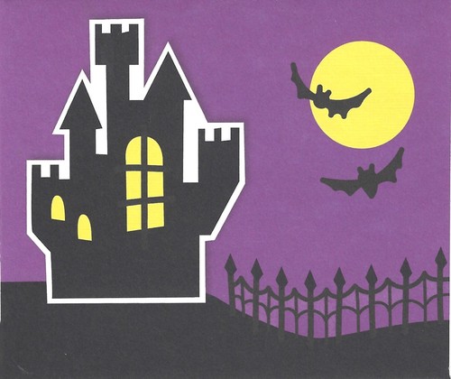 Small Halloween Themed Greeting Card #6 - NEW - 第 1/1 張圖片
