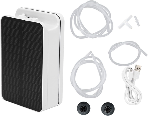 Solar Powered Air Pump DC Miniature Air Pump 5V 290MA Solar Powered Oxygenator f - Picture 12 of 12