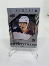 Kent Johnson 22-23 UD Superstar Honor Roll #HR83 Columbus Blue Jackets