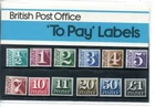 GB 1977 Postage Dues To Pay 1/2p to £1 in Presentation Pack no 93 Superb U/M