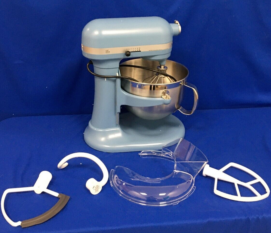 KitchenAid Pro 600 6QT Bowl Lift Stand Mixer Blue Velvet