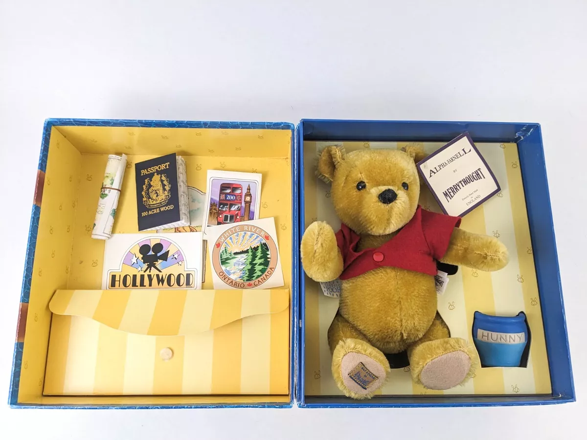 Vintage 20 Handmade Golden Mohair Teddy Bear Alpha Farnell Ltd.Ed