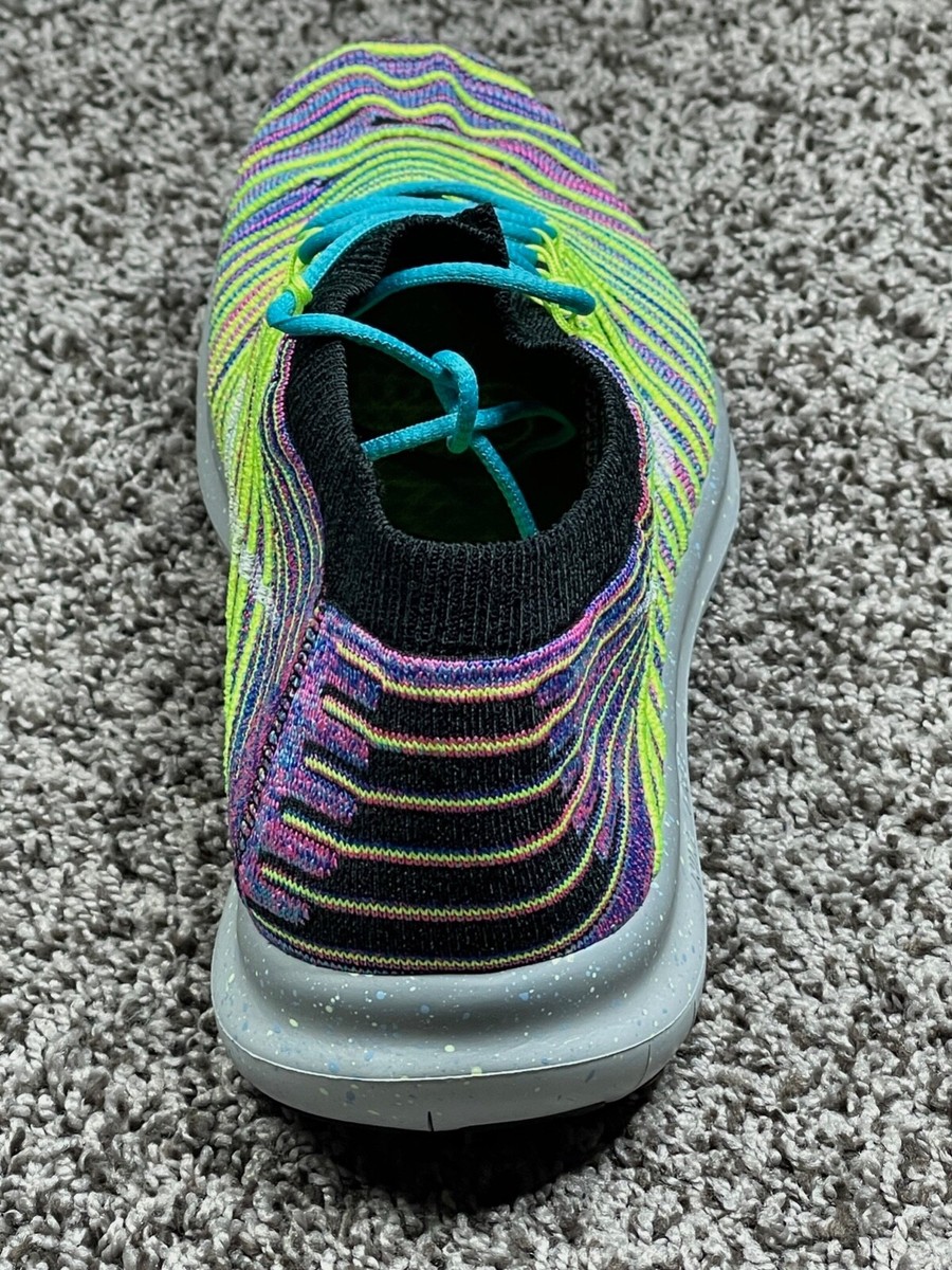 Nike Free RN Motion Flyknit Multi Color Mens Sz 10us 834584 006 | eBay