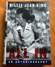 King Tennis Autobiography 1st Edition sports LGBTQ HC book champion female woman
