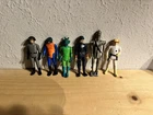 Star Wars Vintage Action Figure Lot Good Guys Luke Skywalker, Han Solo And More