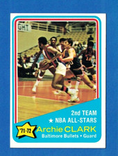 1972 Topps #170 Archie Clark EX EX-MT Baltimore Bullets