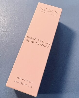 MZ SKIN Micro-Peeling Glow Essence 3.38oz. 100ml NIB Authentic MSRP $135