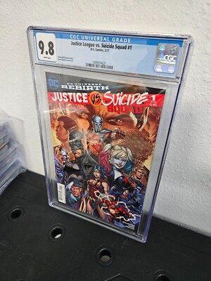 DC Universe Rebirth (2017) Justice League VS Suicide Squad #1 CGC Grade ...