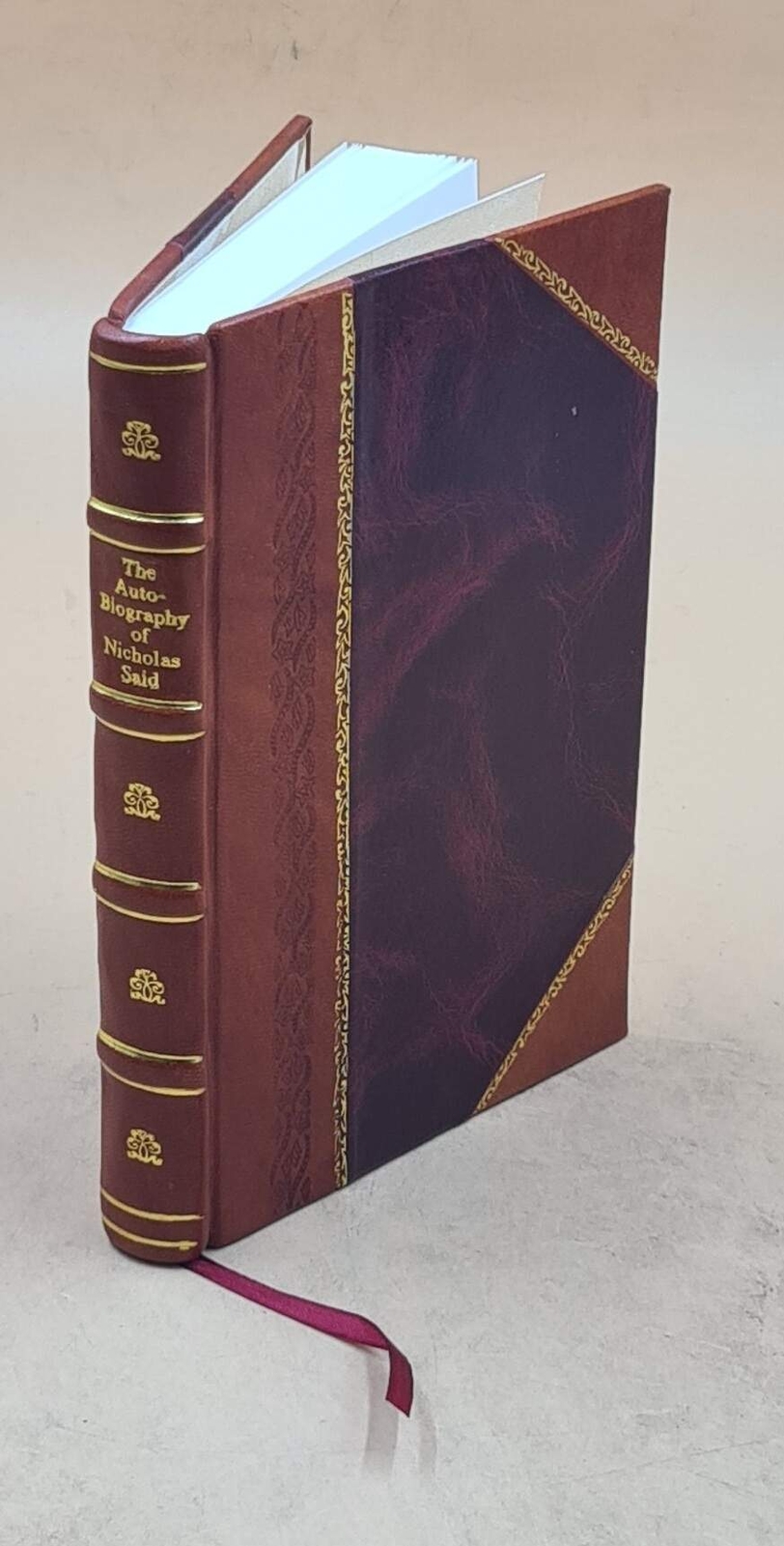 Nicholas Said's Autobiography – A Bornou Native Story [Leather Bound]
