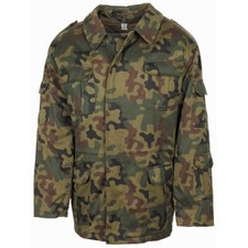 Polnischer Parka Feldjacke WZ 93 Tarn mit Futter Tarnjacke Armee Jacke gebr