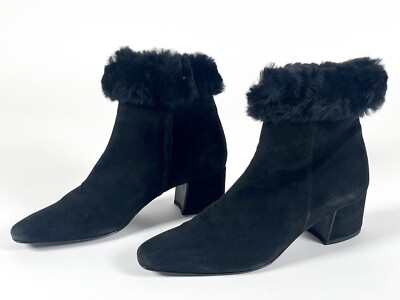 Donna Karan Vero Coio Ankle Boots Bootie Made in Italy B 7