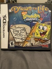 NINTENDO DS DRAWN TO LIFE SPONGEBOB EDITION C...