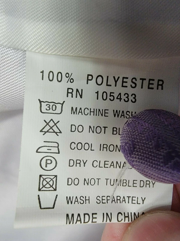 Umo Lorenzo Mens Vest Pre Tied Bow Tie Pocket Square Size 4XL Purple Paisley NEW - Image 3 of 4