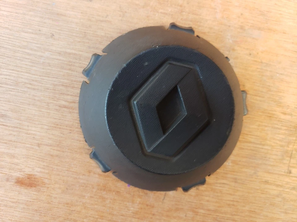 Uma tampa central de roda de aço genuína Renault Kangoo Van 5 parafusos x1 - Imagem 3 de 4