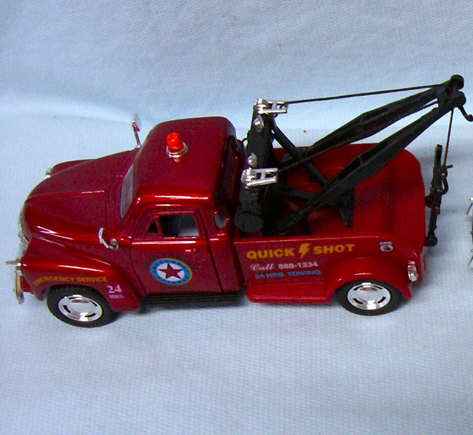 Grúa Action Diecast escala 1:38 color elección Chevrolet 3100 1953 remolque (A1) Foto 3 de 4
