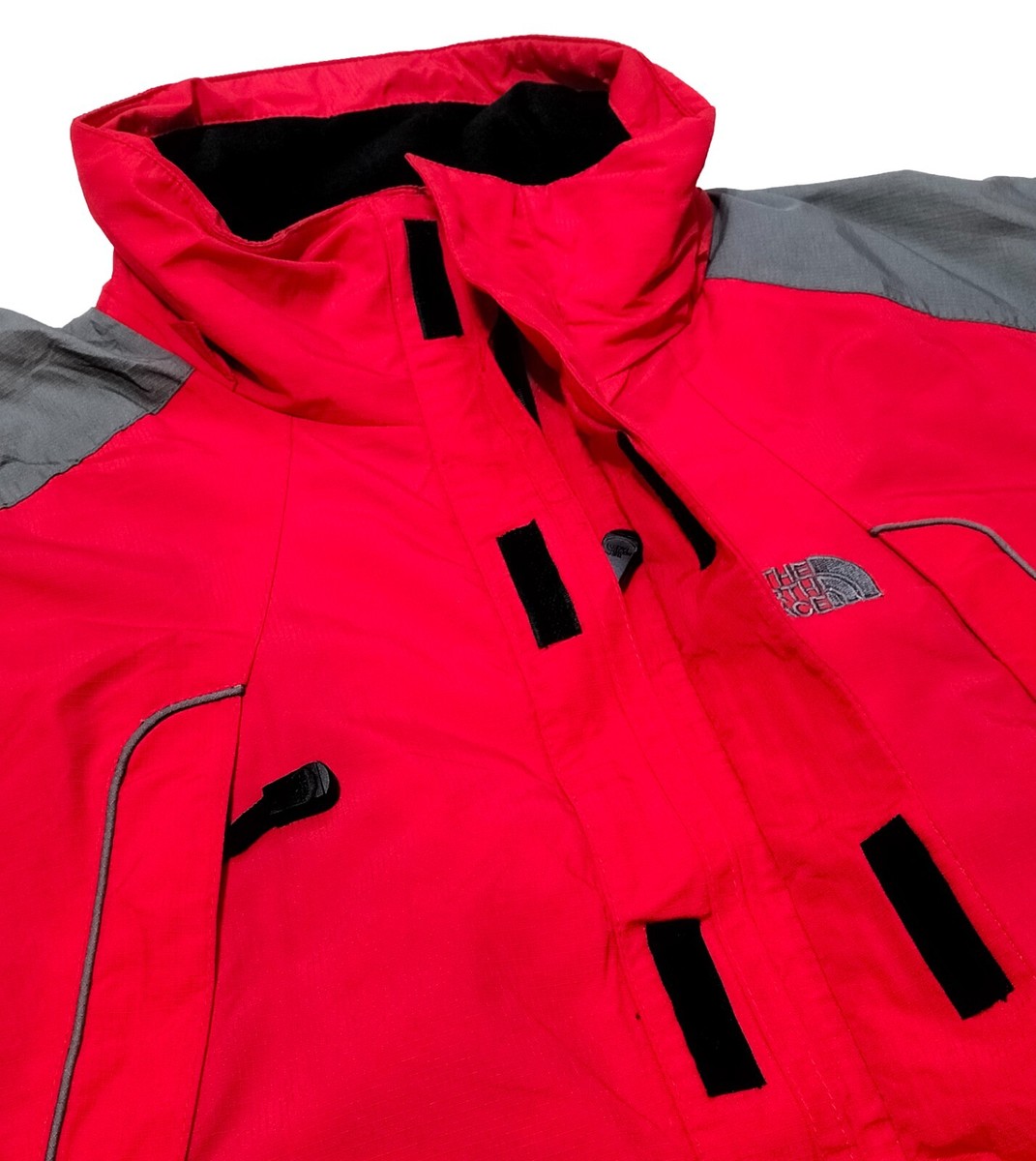The North Face Jacket Gore-Tex Men's Red & Gray Chinese Size The North Face Jacket Gore-Tex Men's Red & Gray Chinese Size