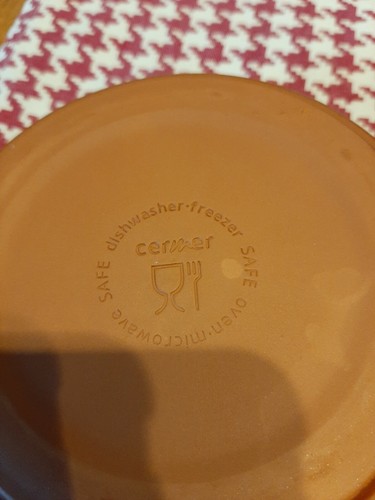 Cermer Terracotta Brown Dipping Ramekin Bowls Price for 1 each Dark brown outer - Picture 4 of 4