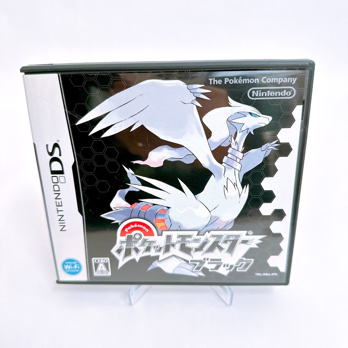 Nintendo DS Pokemon Black Japanese Ver. with Outer Box Manual