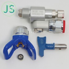 517 Nozzle Airless Paint Gun Pole Extensions Clean Shot Shut-Off Valve 287030