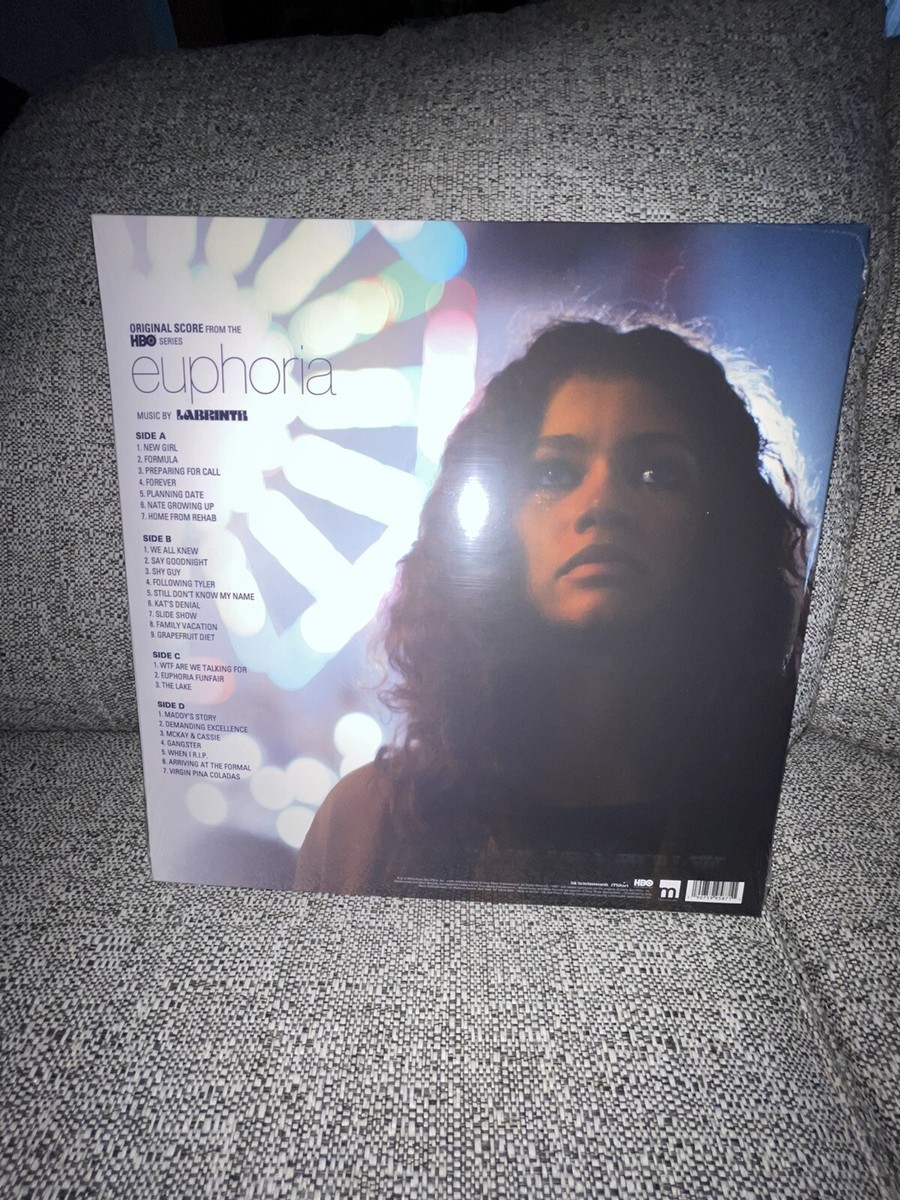 Euphoria Season Soundtrack Labrinth Purple Pink Splatter print