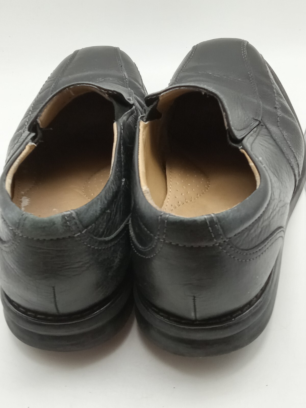 SAOLA Mocassini uomo neri slip on taglia 10 5 Nunnbush suola gomma scarpe eleganti comode