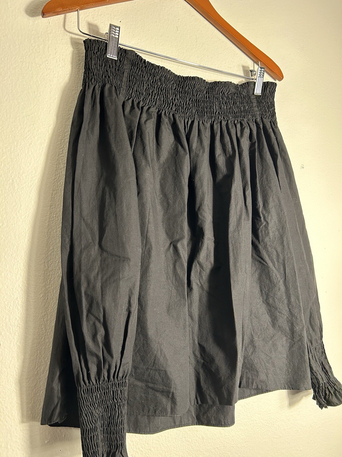 Zara Basic Collection Black Off The Shoulder Blou… - image 4