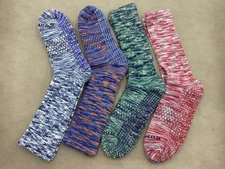 4 Pairs  Bombas Honeycomb Men All-Purpose Performance Size L Grippers Calf Sock