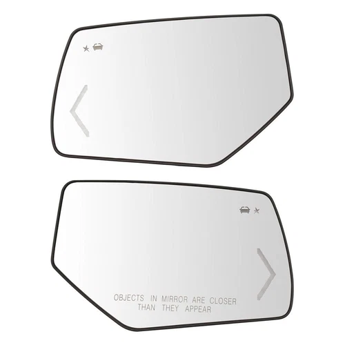 TRQ MGA10027 Power Side View Mirror Glass Set For Chevy Tahoe 15-20 LH OR Right