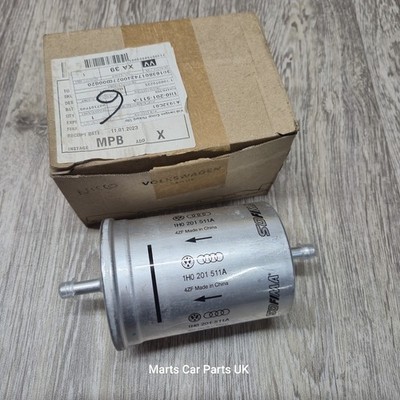 New Genuine Volkswagen Golf MK3 VR6 GTI Fuel Filter T4 V5 V5 AES AMV 1H0201511A
