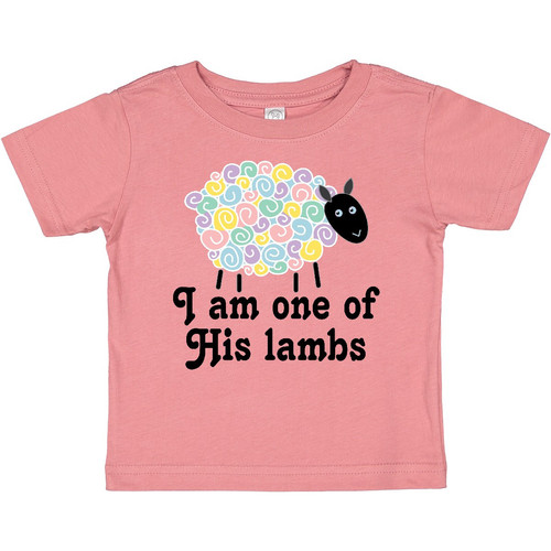 Inktastic Religious Lamb Christian Childs Baby T-Shirt Sheep Boys Girls Kids New