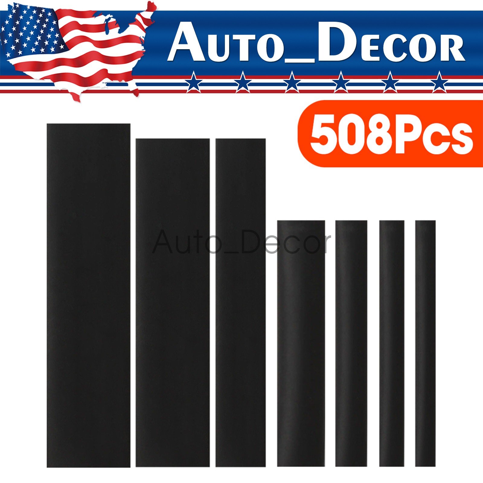 508pcs Heat Shrink Tubing Wire Wrap Assortment Set Waterproof Electrical Cable