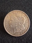 1921-D MORGAN 90% SILVER DOLLAR CIRCULATED                              #MF-1274
