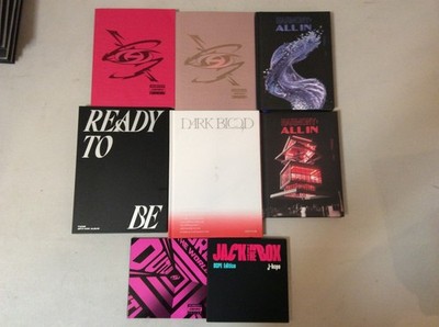 KPop 7 CD Lot Ateez P1Harmony All In Twice Ready To Be BTS J-Hope K POP Posters