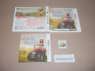 #ad FARMING SIMULATOR 14 game complete in case w manual Nintendo 3DS $5.13