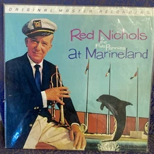 Mobile Fidelity LP: Red Nichols, & the Five Pennies At Marineland￼MFSL1-093, Exc