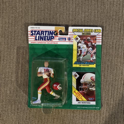 #ad 1993 Kenner Starting Lineup Joe Montana Kansas City Chiefs $10.00