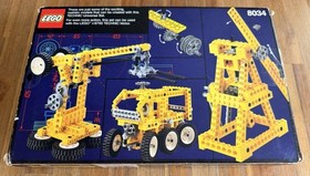 1980s Vintage Lego Technic BUNDLE - Sets 8034, 8064, 8854 - Read Description