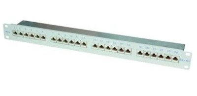 ZA-TAC PATCH Panel 19''Verteiler CAT6A Re-Emb ZVAEG 6A-A-24Port LSA1HE 24P-CAT6A